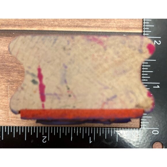 Kidstamps #609 Mouse With Cookie Felicia Bond Wood Mounted Rubber Stamp - Picture 5 of 8